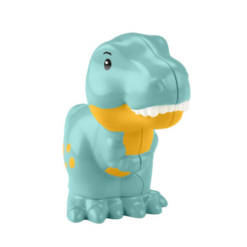 Fisher-Price Replacement Part Little People Dinosaur Village Playset HYH69 - Includes Blue and Yellow T-Rex Figure