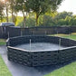 Gaga Ball Pit w/Steel Spike - Inground Mount - Easy Setup for Outdoor Use - Perfect for Schools, Churches, Camps, Municipal and Home Use - Made in