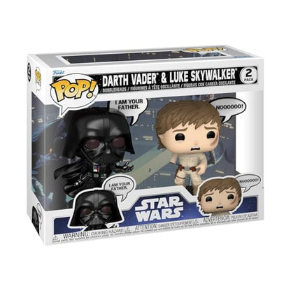 Funko POP! Star Wars: Sayings - Darth Vader & Luke 2 Pack