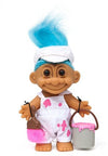 My Lucky Painter 6 Troll Doll - Blue Hair by Russ Berrie