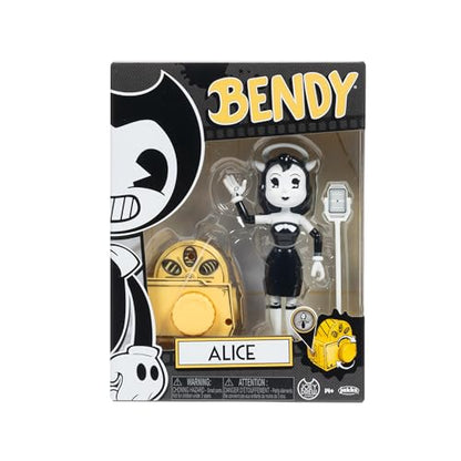 Bendy and The Ink Machine 5" Alice with Microphone & Projector Wave #3 Action Figures