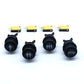 Arcity 4 Pcs Arcade Game Player Start Push Button 1P 2P 3P 4P Player Happ Style Standard American Type with Microswitch Jamma MAME Machine Console