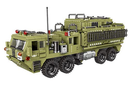 General Jim's Military Brick Building Set - WW2 Military Scorpion Heavy Missile Truck Vehicle for World War 2, History and Building Blocks Enthusiasts