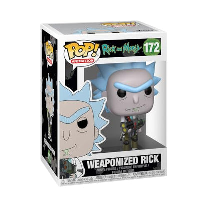 Funko POP Animation Rick and Morty Weaponized Rick (Styles May Vary) Action Figure