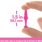 Barbie Mini BarbieLand Fashionistas Dolls, 1.5-inch Dolls in Lipstick Tube, Surprise Reveal (Styles May Vary) - Pack of 2
