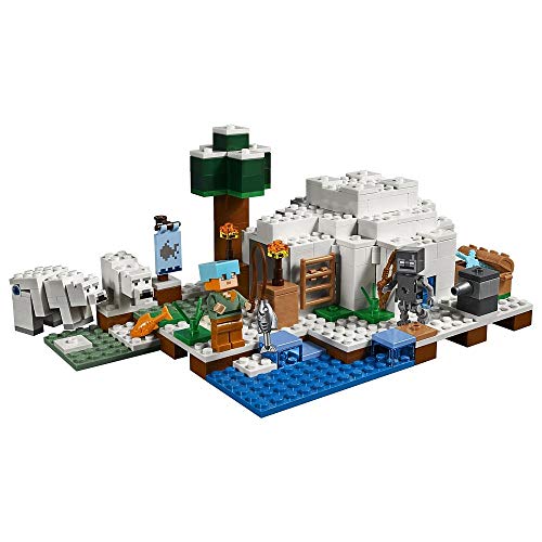 LEGO Minecraft The Polar Igloo 21142 Building Kit (278 Pieces)