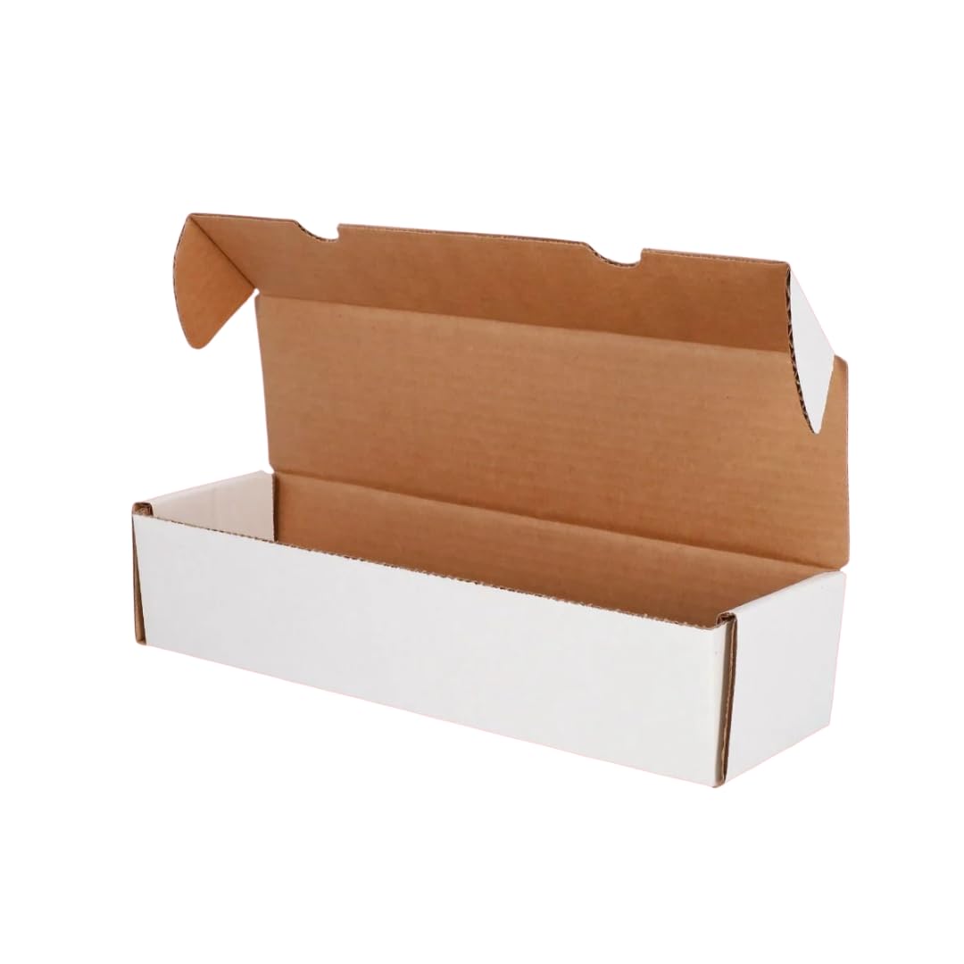 BCW Single Row Gaming Card Storage Box - 5 Pack | 1000 Count Holder Box | Corrugated Paper Cardboard Holder | Card Storage Box For Bulk CCG Collection
