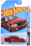 Matchbox Hot Wheels '89 Mercedes Benz 560 Sec AMG, HW Modified 8/10 [red] 82/250