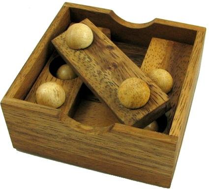 Golf Brain Teaser Wooden Puzzle