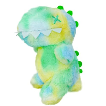 NILISWIEST Cute Animal Plush Pillow, Cuddly Stuffed Pillow for Play and Hug, Perfect Soft and Huggable Pillow Gift for Your Family(Colorful Dinosaurs)