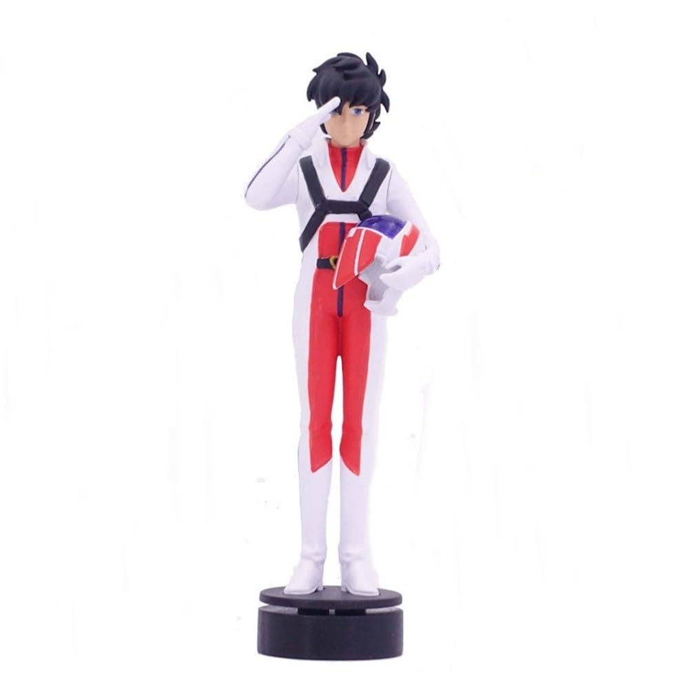 Robotech 1:24 2020 Toyota Supra Die-cast Car & 2.75" Rick Hunter Figure, Toys for Kids and Adults