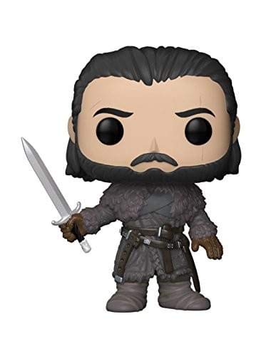 Funko POP! TV: Game of Thrones Jon Snow (Beyond The Wall) Collectible Figure, Multicolor