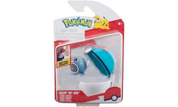 Pokemon Pkw3626 Clip 'N' Go Poliwag with Lure Ball