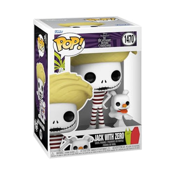 Funko POP! & Buddy: The Nightmare Before Christmas - Jack Skellington with Zero - (Beach) - Disney: The Nightmare Before Christmas - Collectable Vinyl