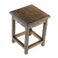 EatingBiting 1:6 Small Miniature Handcraft Furniture Retro Wood End Table Armchairs 3Pc Home mini Furniture Model Display Decor Great handcrafts