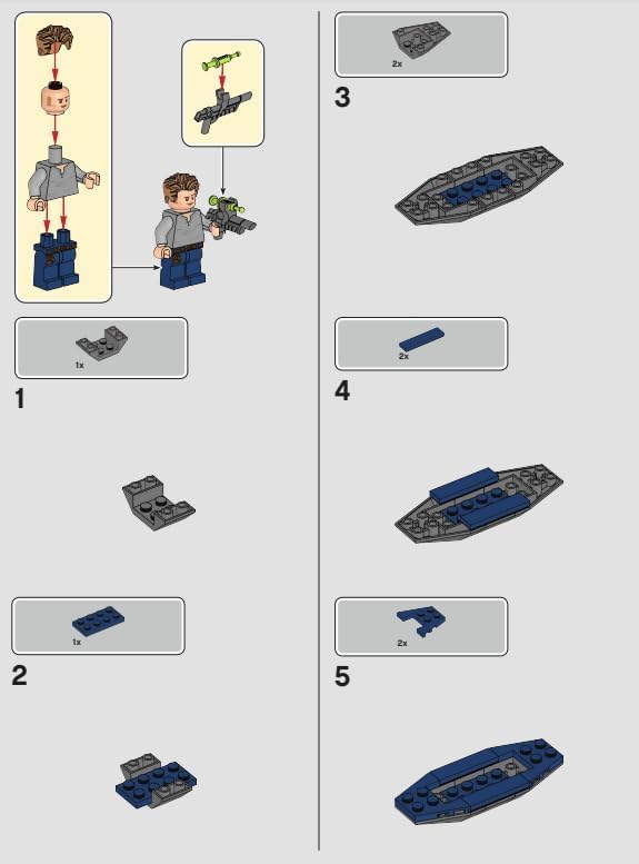 LEGO Jurassic World: Owen Minifigure with Kayak and Raptor Egg