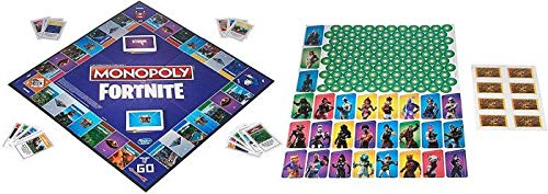 MONOPOLY E6603102 Fortnite Edition Board Game, Multi-Color, minimum age 156 months