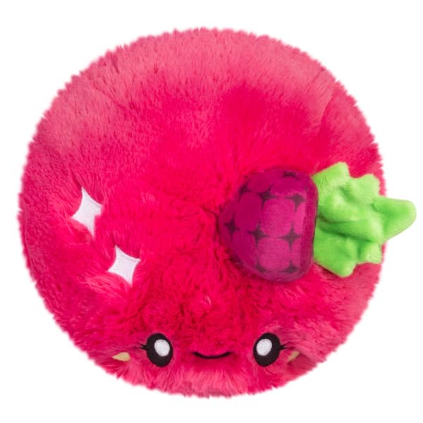 Squishable/Mini Comfort Food Raspberry Macaron Plush Toy