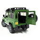 Bruder 02592 Land Rover Defender with Horse Trailer & Horse, 1:16 Scale