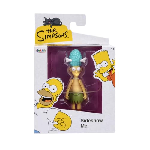 Simpsons JAKKS Pacific The Sideshow Mel Action Figure, 2.5-Inch Scale, 4 Points of Articulation
