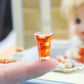 5Pcs Mini 1:12 Dollhouse Miniature Food Lemon Tea Cups, Classic Kitchen Toys, Simulation Doll House Drinks Model Toy, DIY Doll House Kit, Decorations
