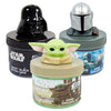 Official STAR WARS Slime, 3-Pack Galaxy Slime Kit, Includes Darth Vader, The Mandalorian, Grogu, Perfect for Goodie Bags, Desk Toys, Star Wars Merch,