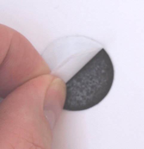 Playfully Ever After 1 Inch Black 100pc Felt Circle Stickers