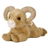 Aurora® Adorable Mini Flopsie™ Big Horn Sheep™ Stuffed Animal - Mini Companions Ready for Playful Adventures - for Kids All Ages, Toddlers, Adults