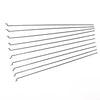 Hobbypark ?1.2mm x L180mm (7.1 inch) Steel Z Pull/Push Rods Parts for RC Airplane Plane Boat Replacement (Pack of 10)