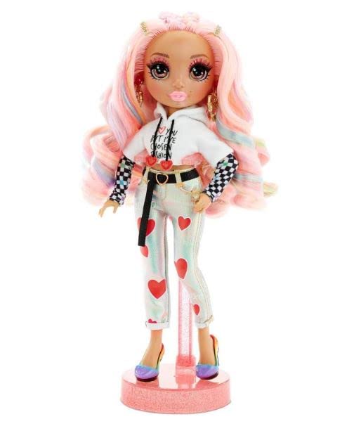 Rainbow High Kia Hart Fashion Doll Love Hearts Red Premium Collector Doll w/ 2 Mix & Match Outfits