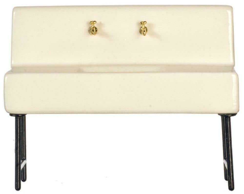 Miniature 1920s Porcelain Sink Sold at Miniatures