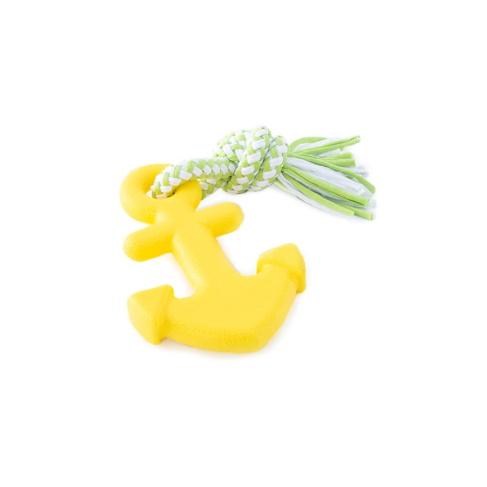 ZippyPaws ZippyTuff Teether - Tough Puppy Teething Toys for Small & Medium Dogs, Chew Toy for All Breeds, Durable Rope, TPR Rubber Material, Keeps