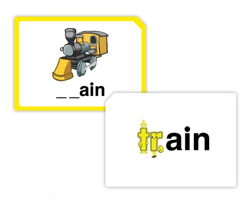Meet the Phonics Blends - Flashcards