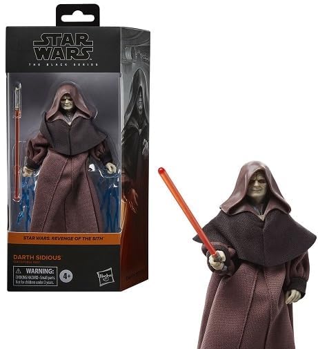 Star Wars The Black Series HSG0023 6-inch Action Figure Darth Sidious, 15cm/5.9in