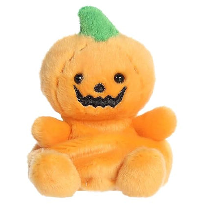 Aurora Palm Pals 5" Squashley Pumpkin Head Spooky Plush