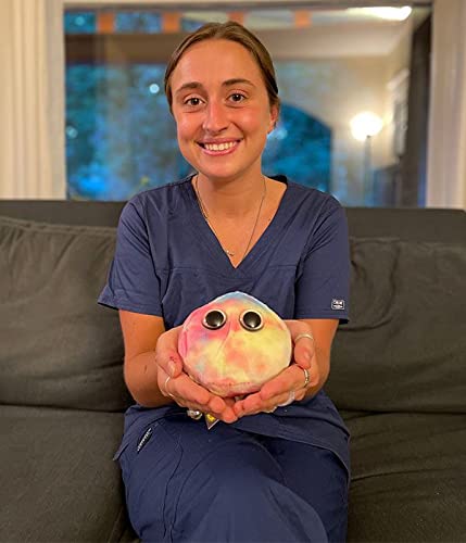 GIANTmicrobes Stem Cell Plush - Learn About Science and Reproduction with This Fun Gift, Memorable Gift for Doctors, Students, Scientists, Fertility