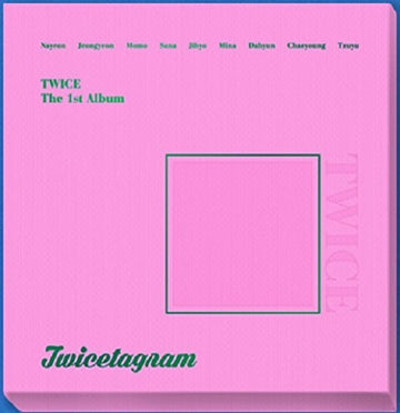 JYP Entertainment Twice - Twicetagram (Vol.1) [A Matte ver.] CD+3 Photocard+Sticker+Extra Photocard Set
