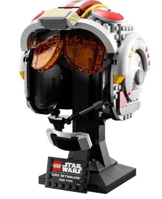 LEGO Star Wars Luke Skywalker Red 5 Helmet for Adults 75327, Buildable Display Model, Collectible Decor for Home or Office, Great Birthday for
