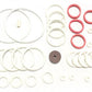Game Room Guys Gottlieb Jack in The Box Pinball White Rubber Ring Kit