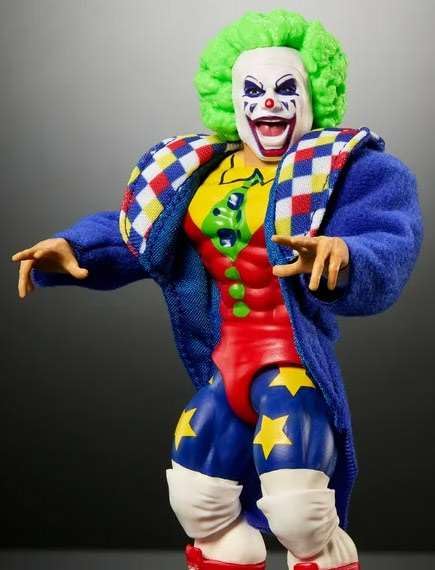 WWE Superstars Doink The Clown 5-inch Retro Action Figure