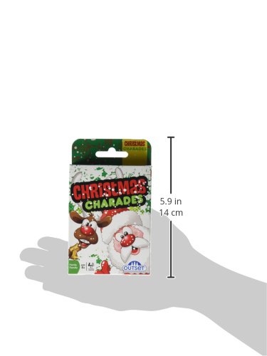 Outset Media - Christmas Charades Card Game - Contains 210 Charades 4 or More Players for Ages 8 and up