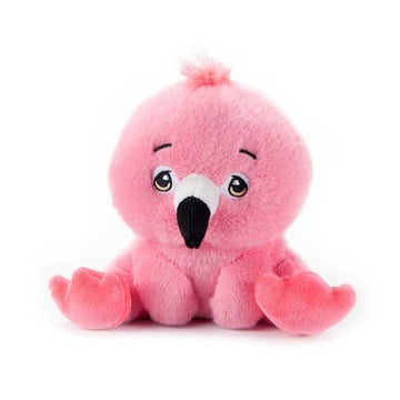 The Petting Zoo Flamingo Stuffed Animal Plushie, Gifts for Kids, Snugletz Zoologee Plush Toy, 7 in