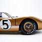 1966 Ford GT-40 MK II RHD (Right Hand Drive) #5 Gold 24H of Le Mans 1/18 Diecast Model Car by Shelby Collectibles