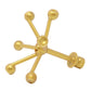 Replacement Part for Barbie Doll Dreamhouse Doll House Playset HMX10 - Replacement Gold Chandelier