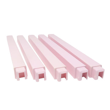 Replacement Parts for Barbie Doll Dreamhouse Doll House Playset HMX10 - Replacement Set of 5 Five Pink Columns