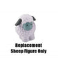 Fisher-Price Replacement Part Little People Christmas or Farm Playset J2404 - Replacement White Sheep Figure
