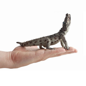 BLAPNK 2 Pcs Simulated Crocodiles Model Figure Toy, Realistic Alligator Figurines Collection Playset Science Educational Props