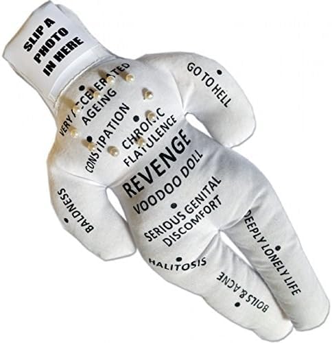 Diabolical Gifts DP0494 Revenge Voodoo Doll Joke Novelty Gift Present