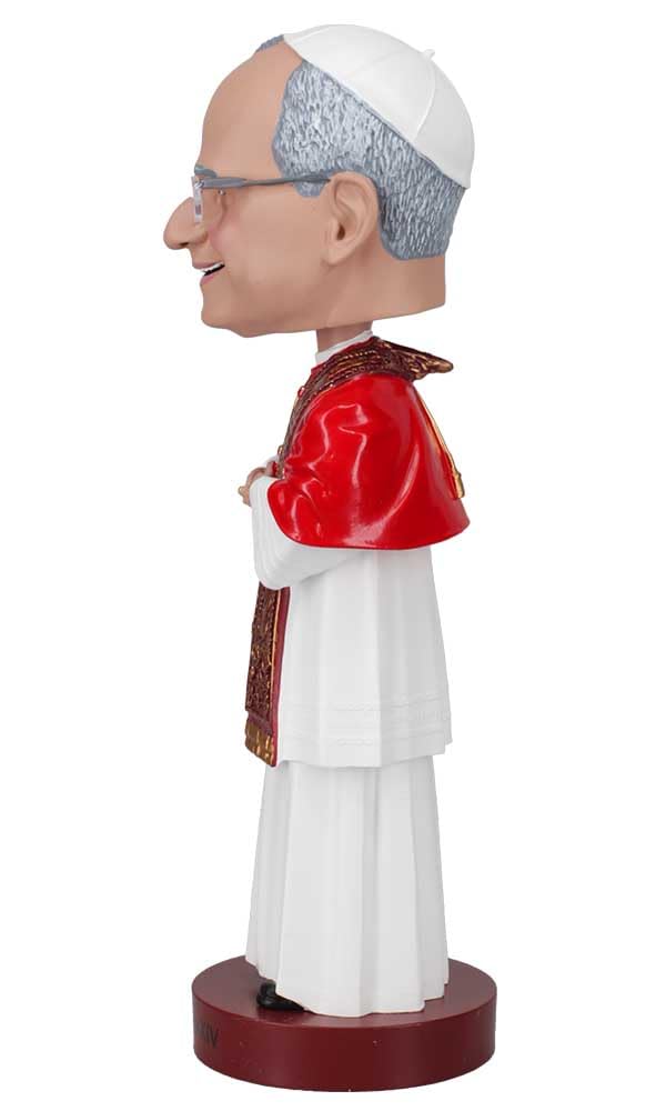 Royal Bobbles Pope Leo XIV Bobblehead - 8” Tall - Collectible Figurine Statue, Religious Gift, Catholic Collectible