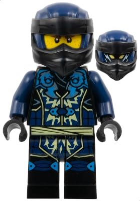 LEGO Ninjago Dragons Rising Season 2: Evil Jay Minifigure with Lightning Scythe